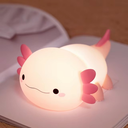 Axel Axolotl · GlowPals · Rechargeable & Touch-Activated Nightlight
