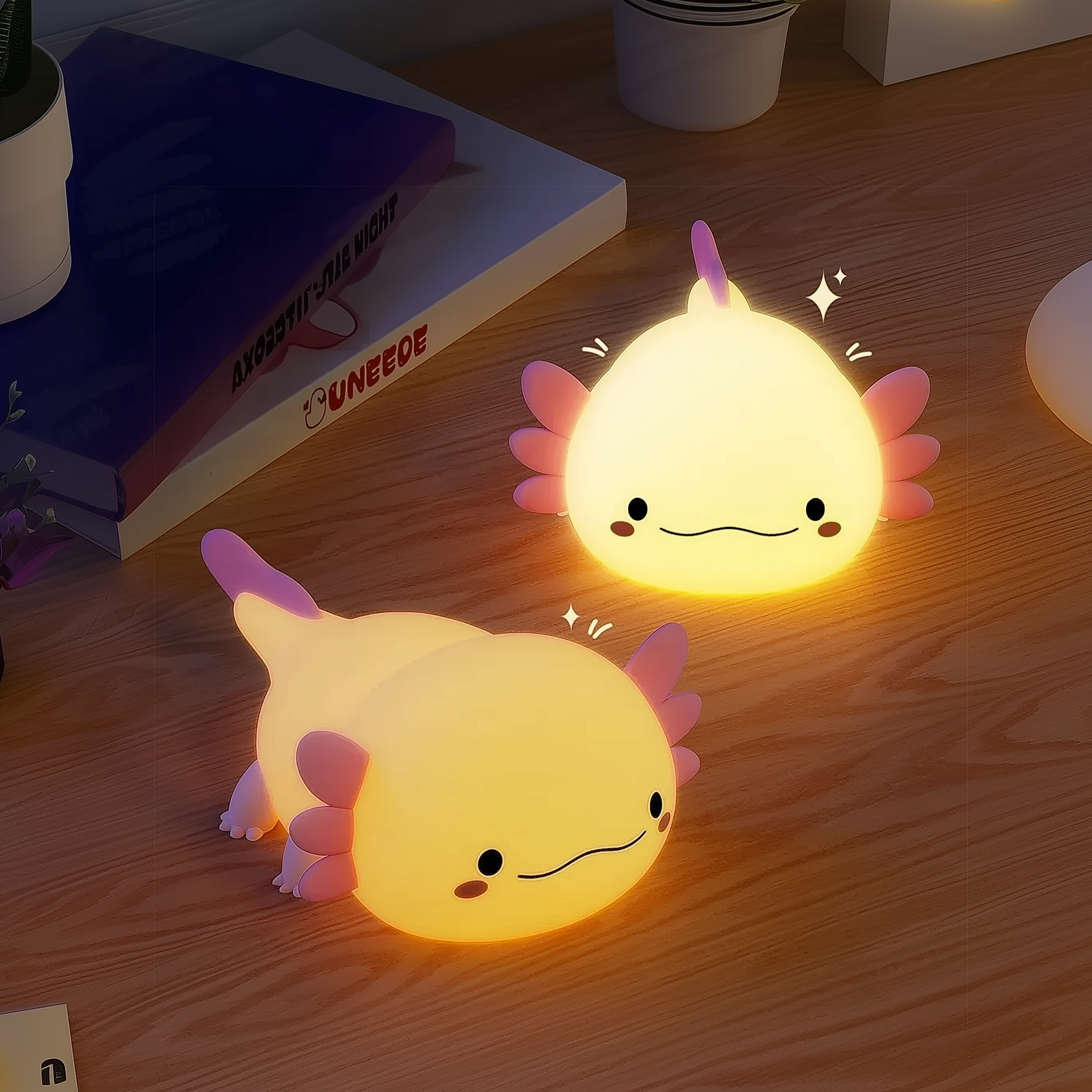 Axel Axolotl - Rechargeable Nightlight