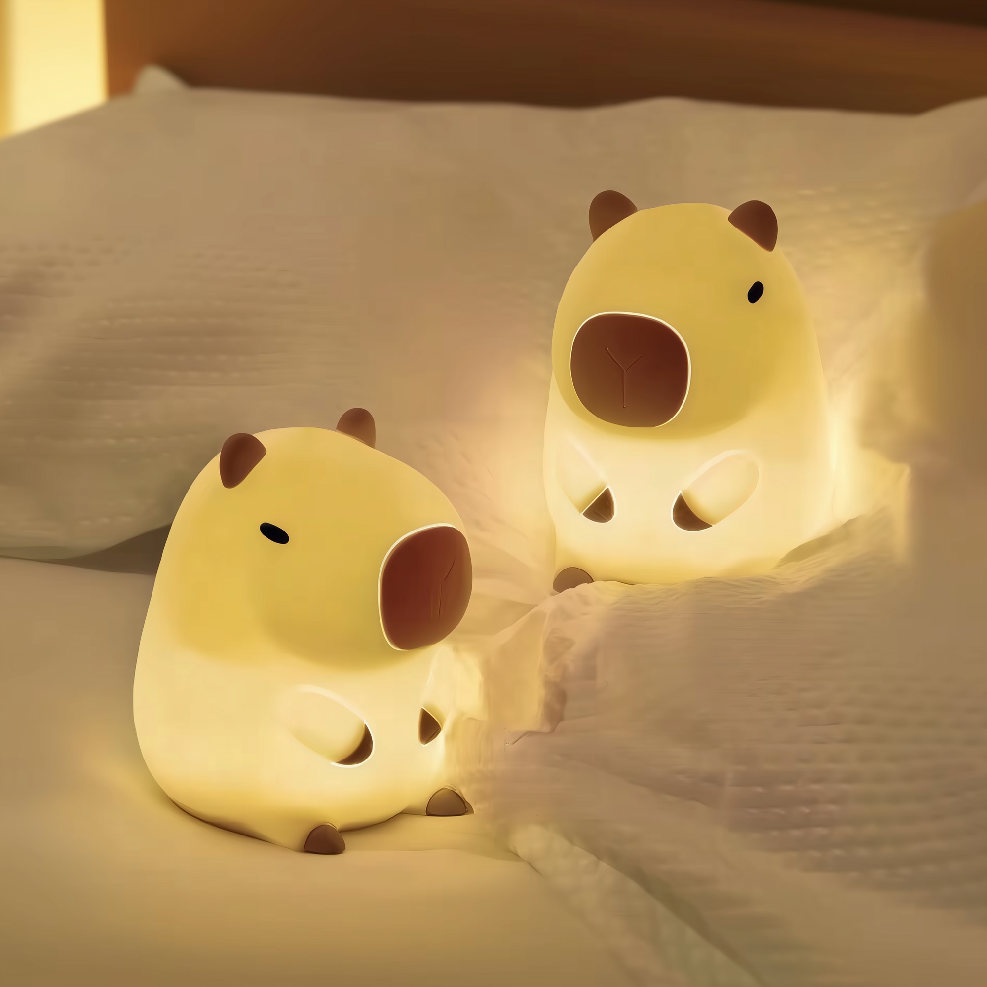 Cory Capybara · GlowPals · Rechargeable & Touch-Activated Nightlight