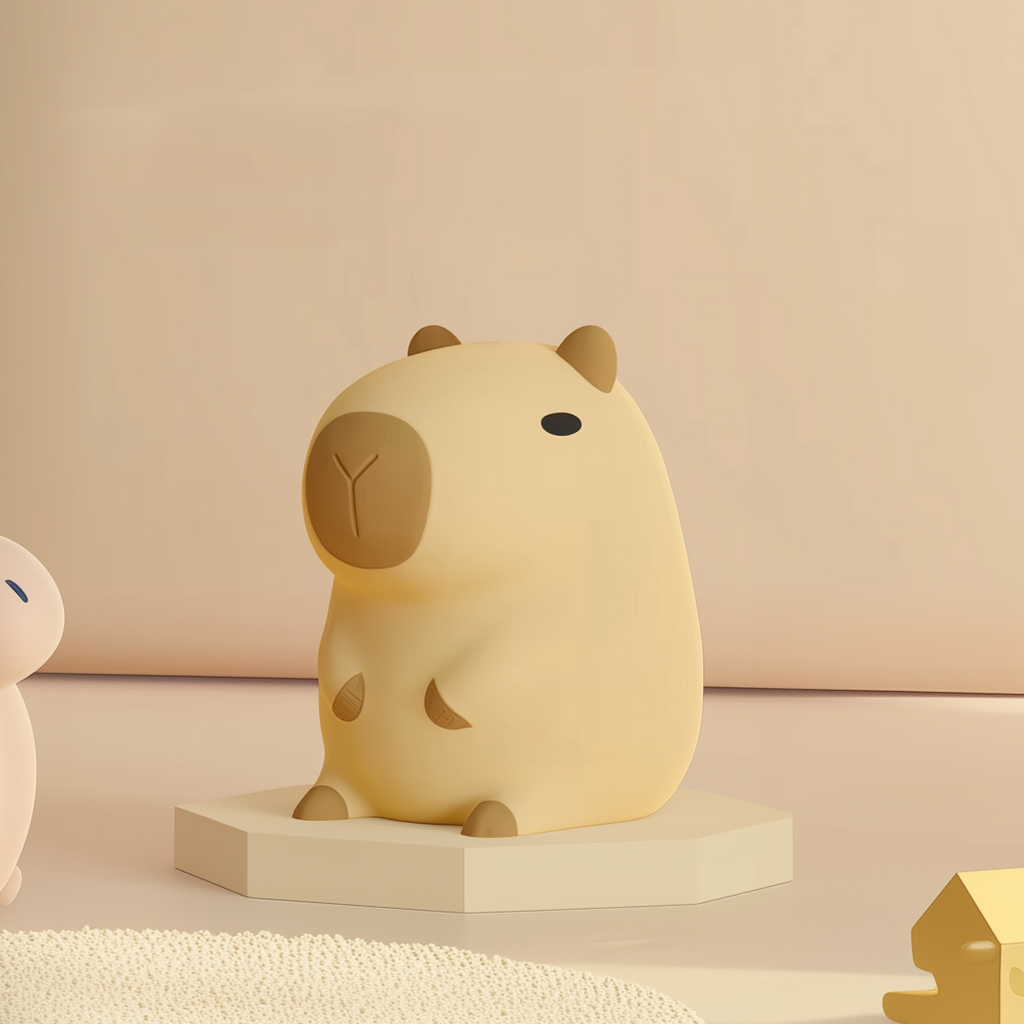Cory Capybara · GlowPals · Rechargeable & Touch-Activated Nightlight