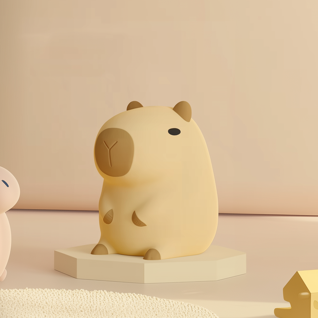 Cory Capybara · GlowPals · Rechargeable & Touch-Activated Nightlight