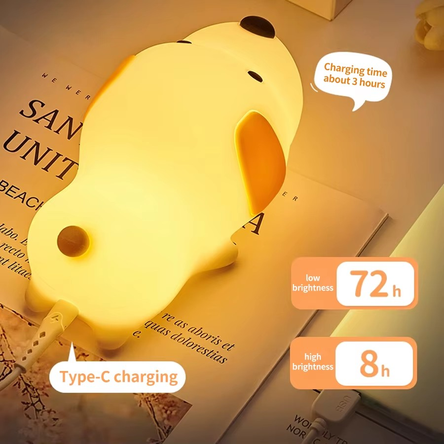 Duke Dog · GlowPals · Rechargeable & Touch-Activated Nightlight