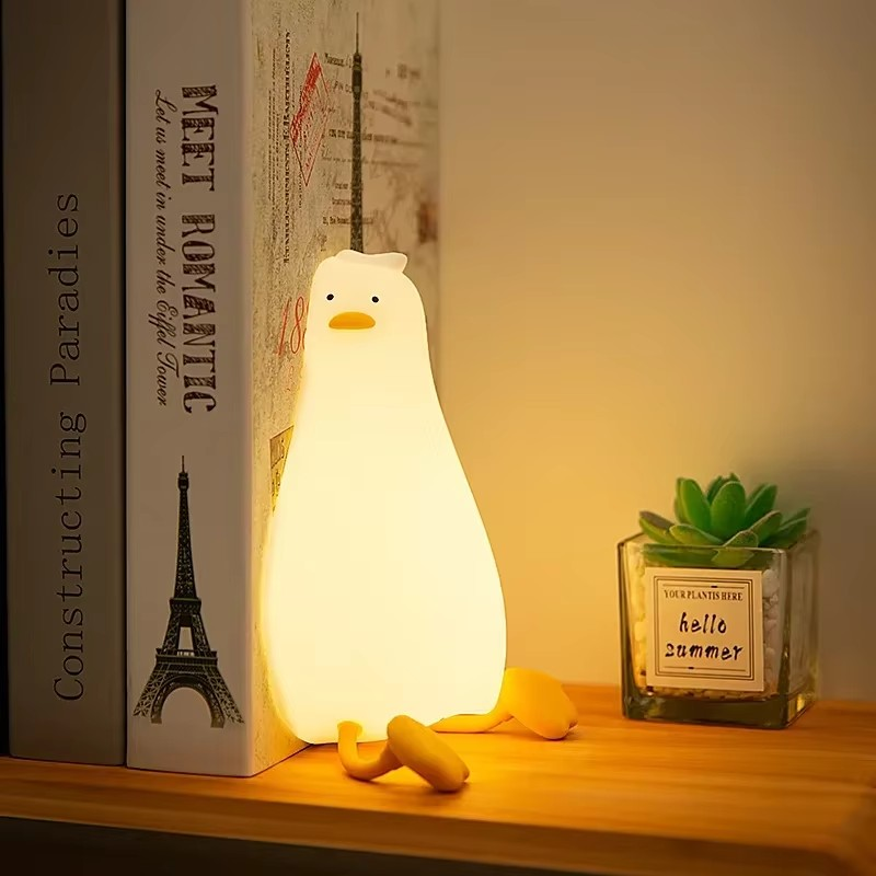 Dusty Duck · GlowPals · Rechargeable & Touch-Activated Nightlight