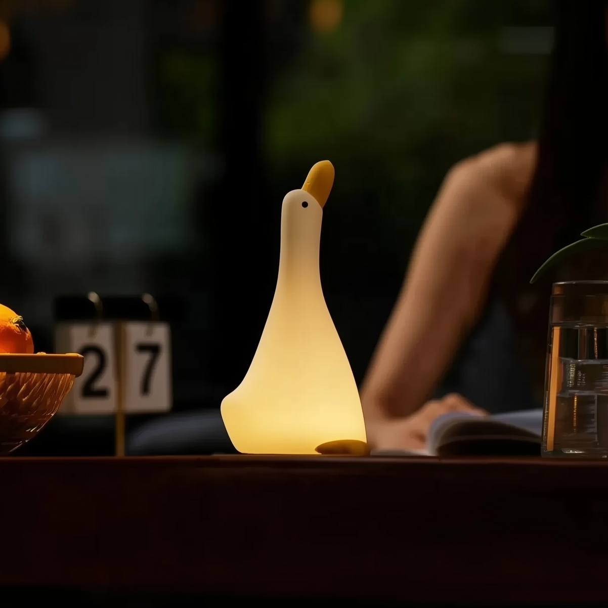 Lenny Long Goose · GlowPals · Rechargeable & Touch-Activated Nightlight