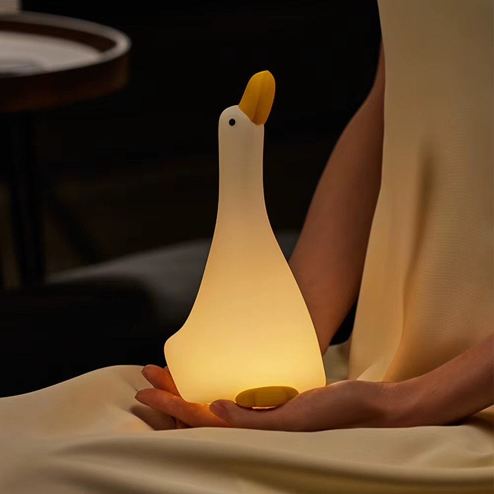 Lenny Long Goose · GlowPals · Rechargeable & Touch-Activated Nightlight