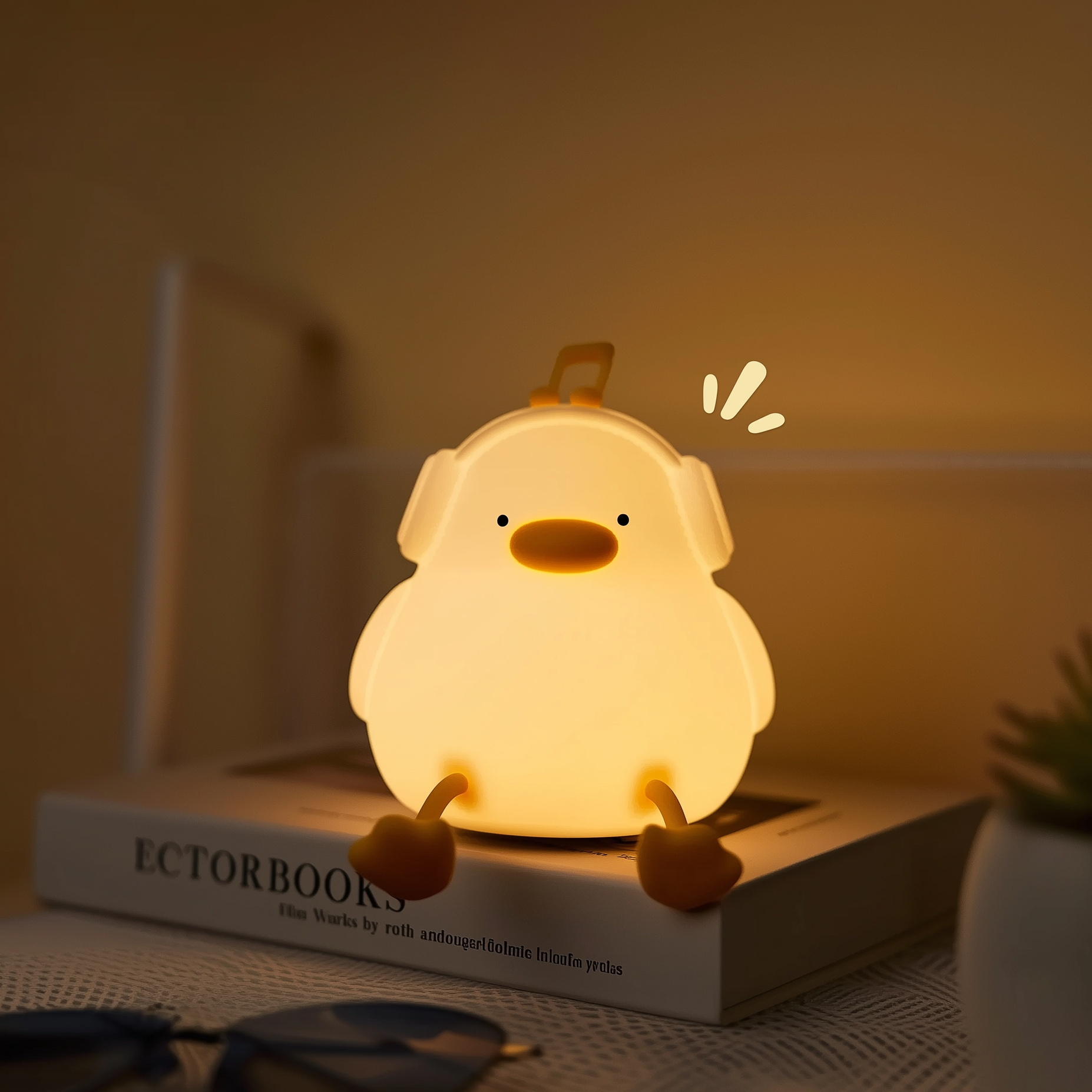 Melody Duck · GlowPals · Rechargeable & Touch-Activated Nightlight