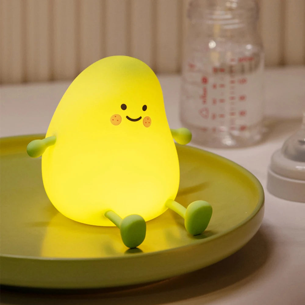 Mellow Mango · GlowPals · Rechargeable & Touch-Activated Nightlight