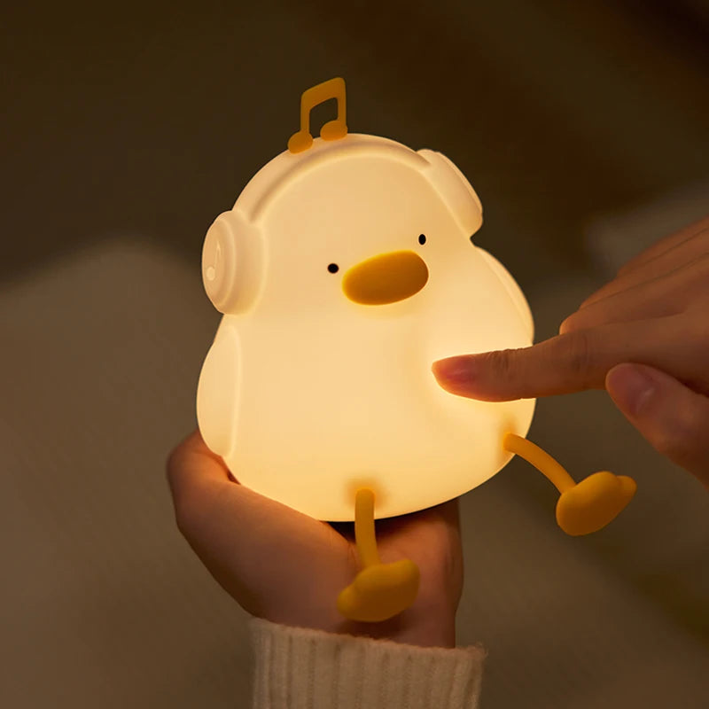 Melody Duck · GlowPals · Rechargeable & Touch-Activated Nightlight