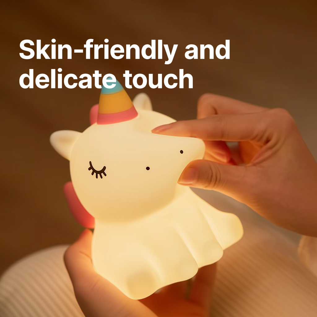 Umi Unicorn · GlowPals · Rechargeable & Touch-Activated Nightlight
