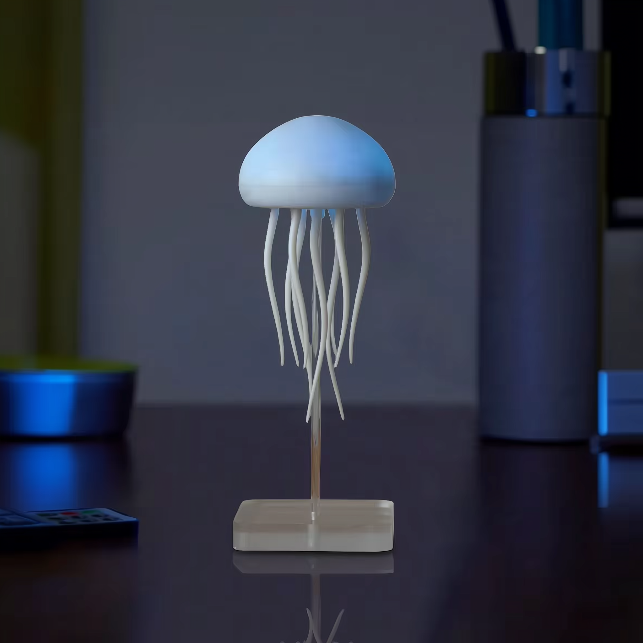 Glowing Jellyfish Desk Lamp