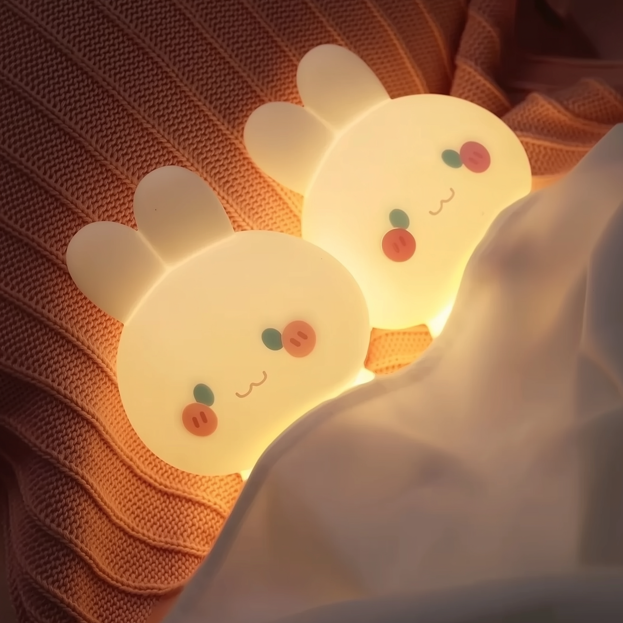 Rosie Rabbit · GlowPals · Rechargeable & Touch-Activated Nightlight