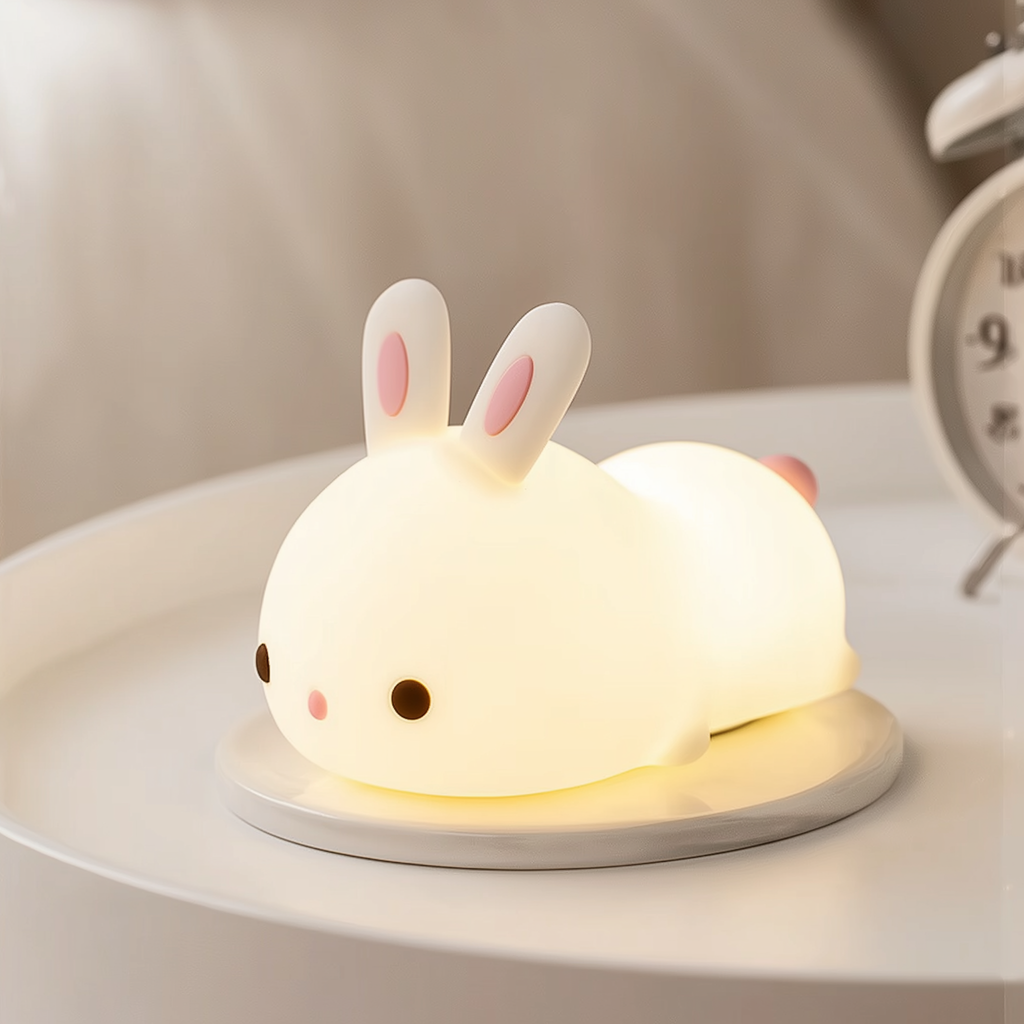 Burrow Bunny · GlowPals · Rechargeable & Touch-Activated Nightlight