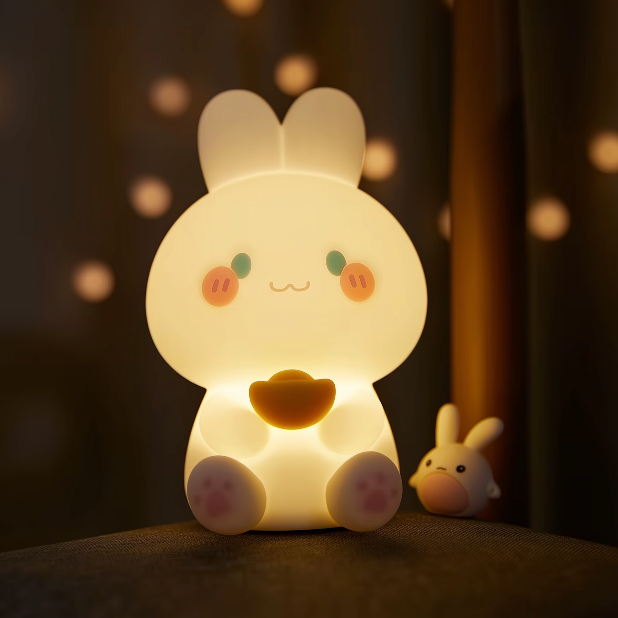 Rosie Rabbit · GlowPals · Rechargeable & Touch-Activated Nightlight