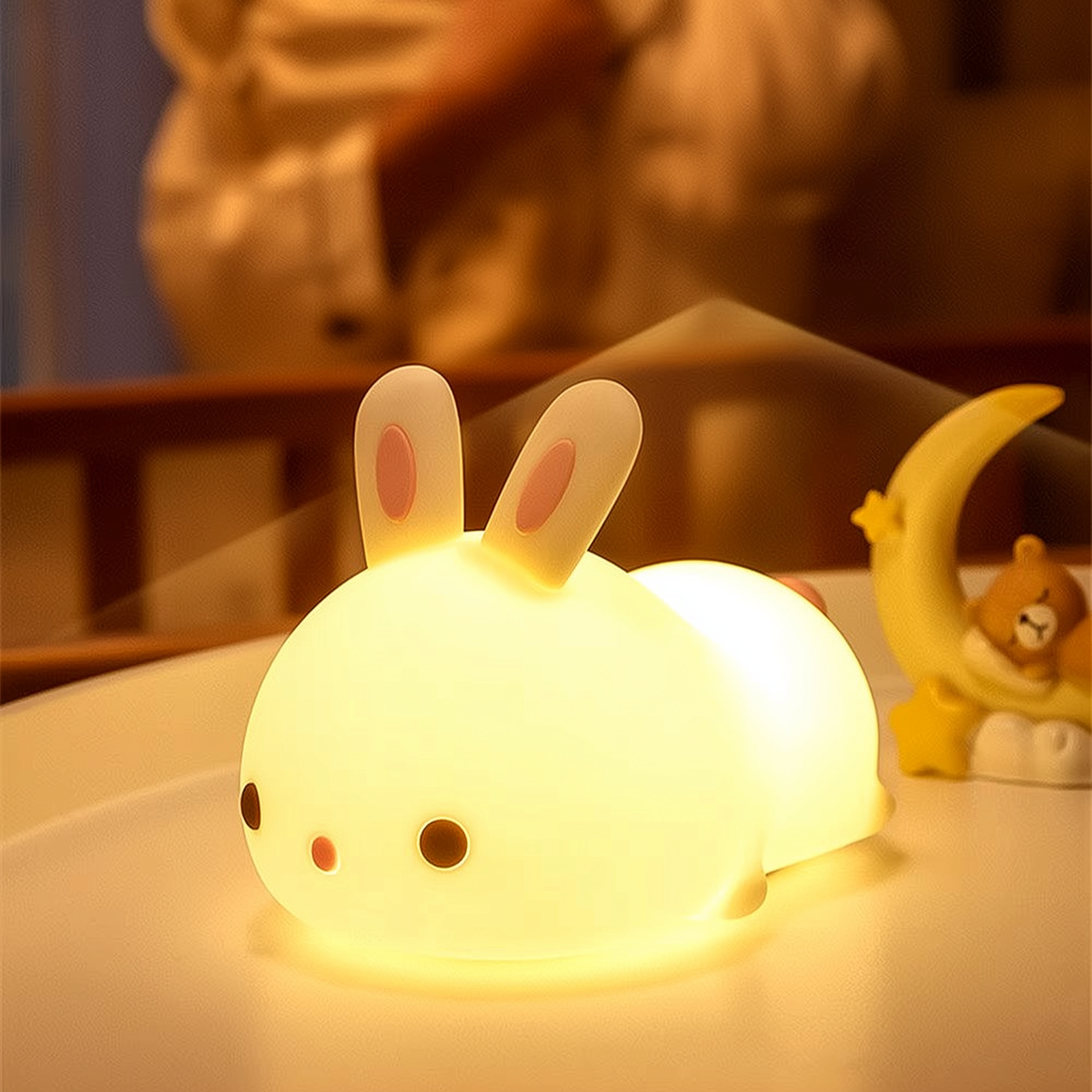 Burrow Bunny - Rechargeable Nightlight