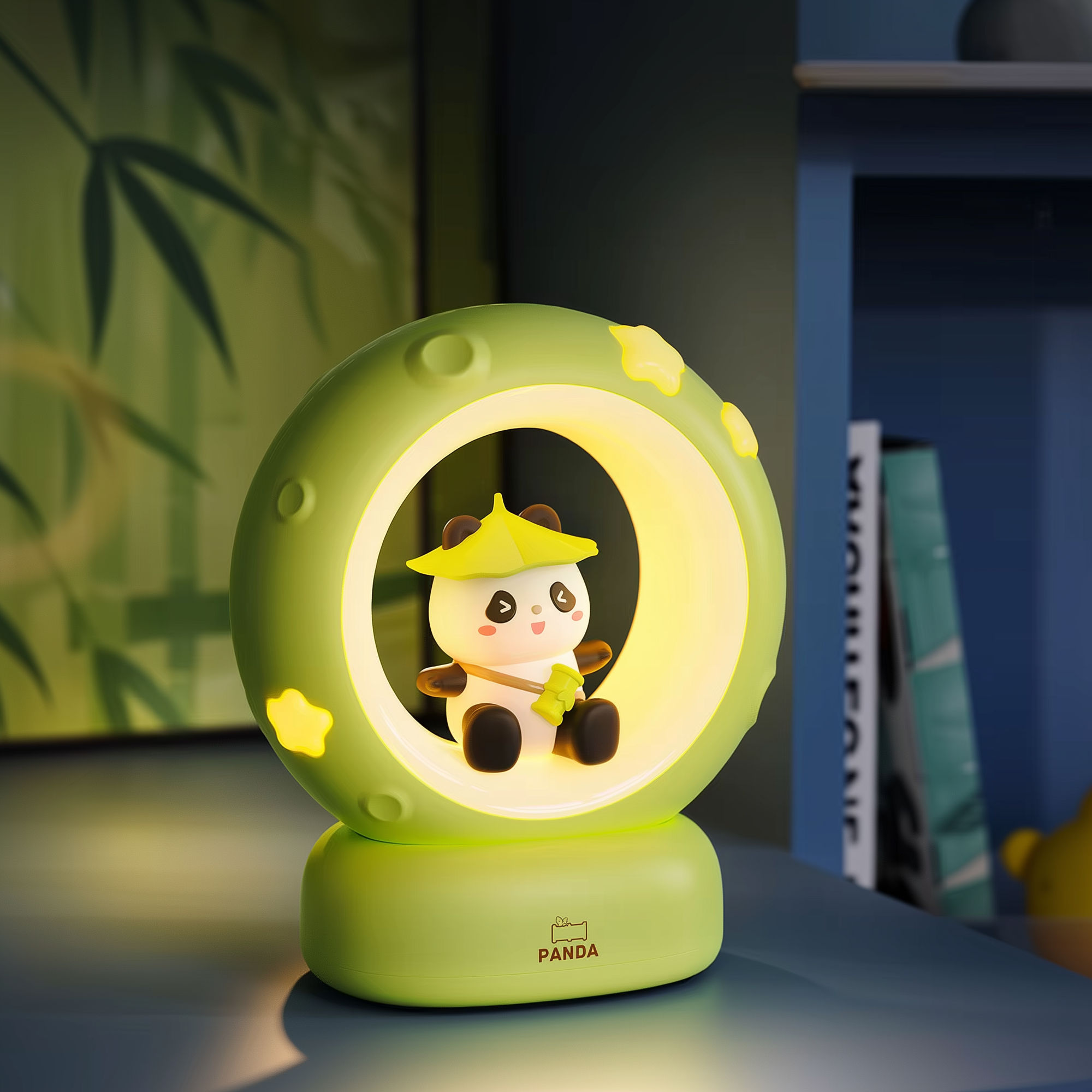 Lunar Glow Bear · Dozzi · Rechargeable & Touch-Activated Bedside Lamp