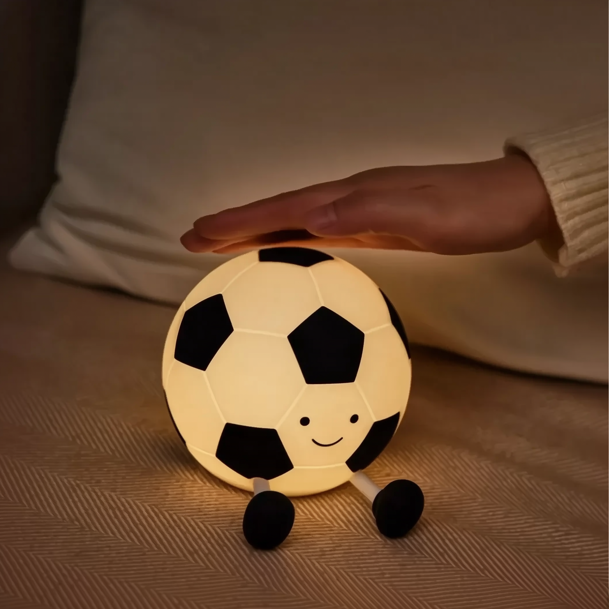 Shot the Soccer Ball · GlowPals · Rechargeable & Touch-Activated Nightlight