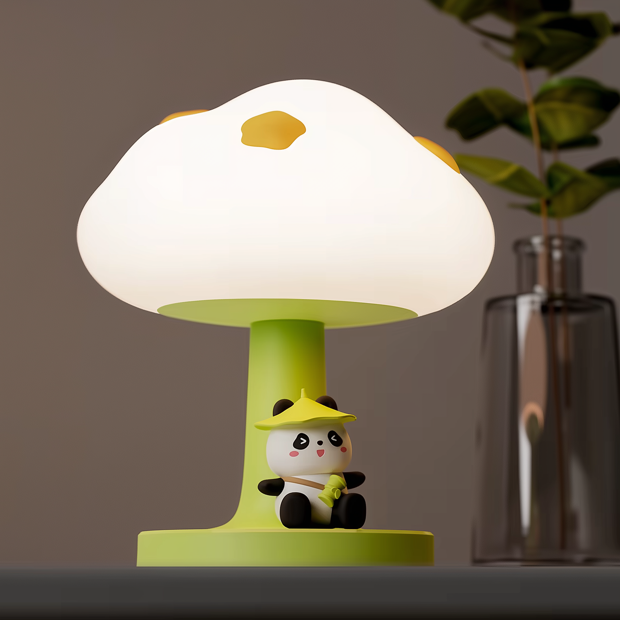 Cozy Cloud Bear · Dozzi · Rechargeable & Touch-Activated Bedside Lamp