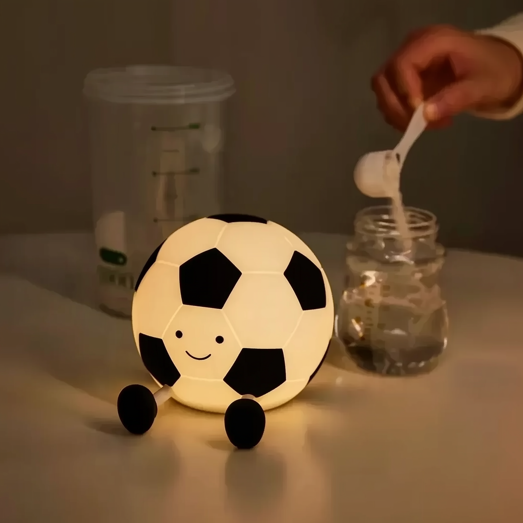 Shot the Soccer Ball · GlowPals · Rechargeable & Touch-Activated Nightlight