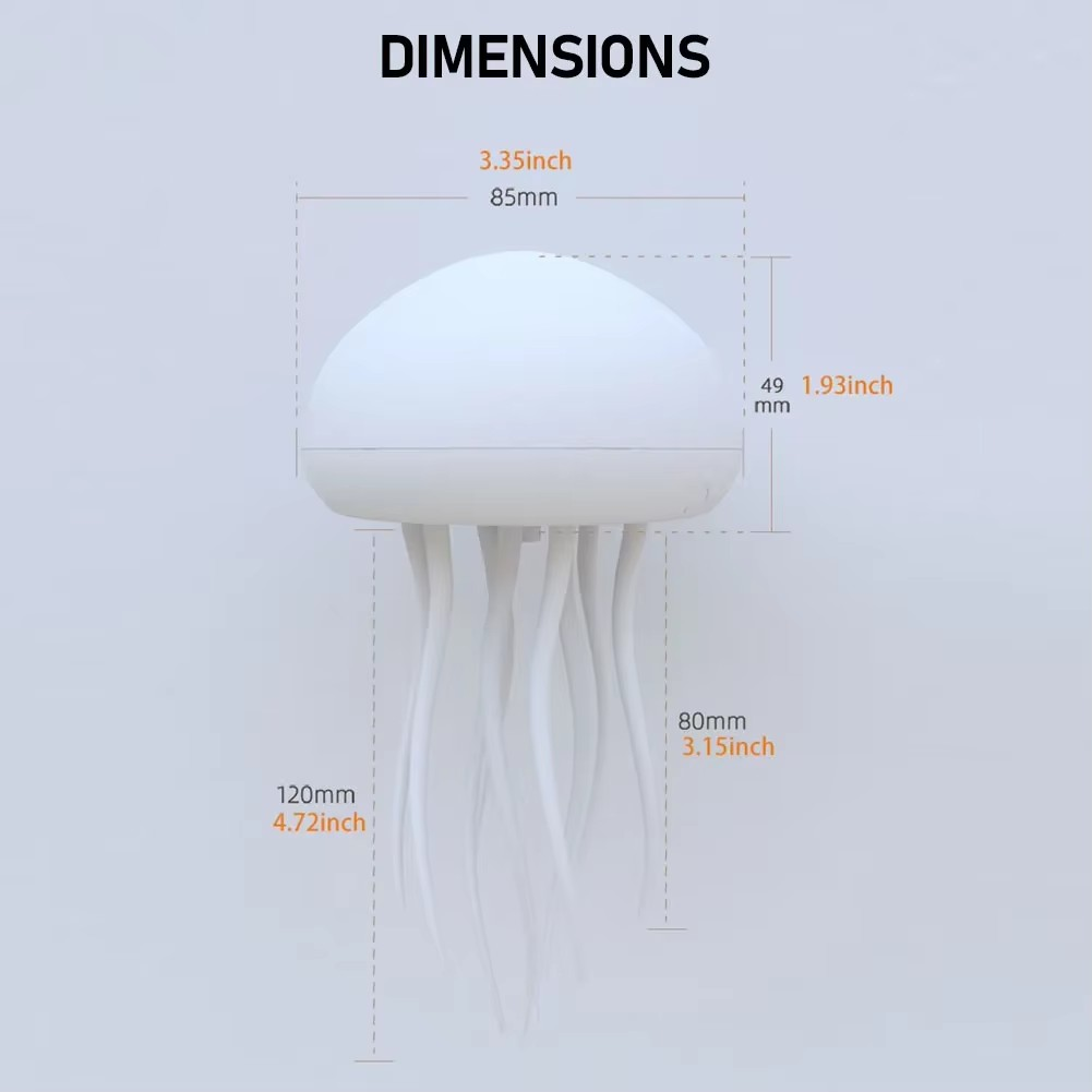 Glowing Jellyfish Desk Lamp