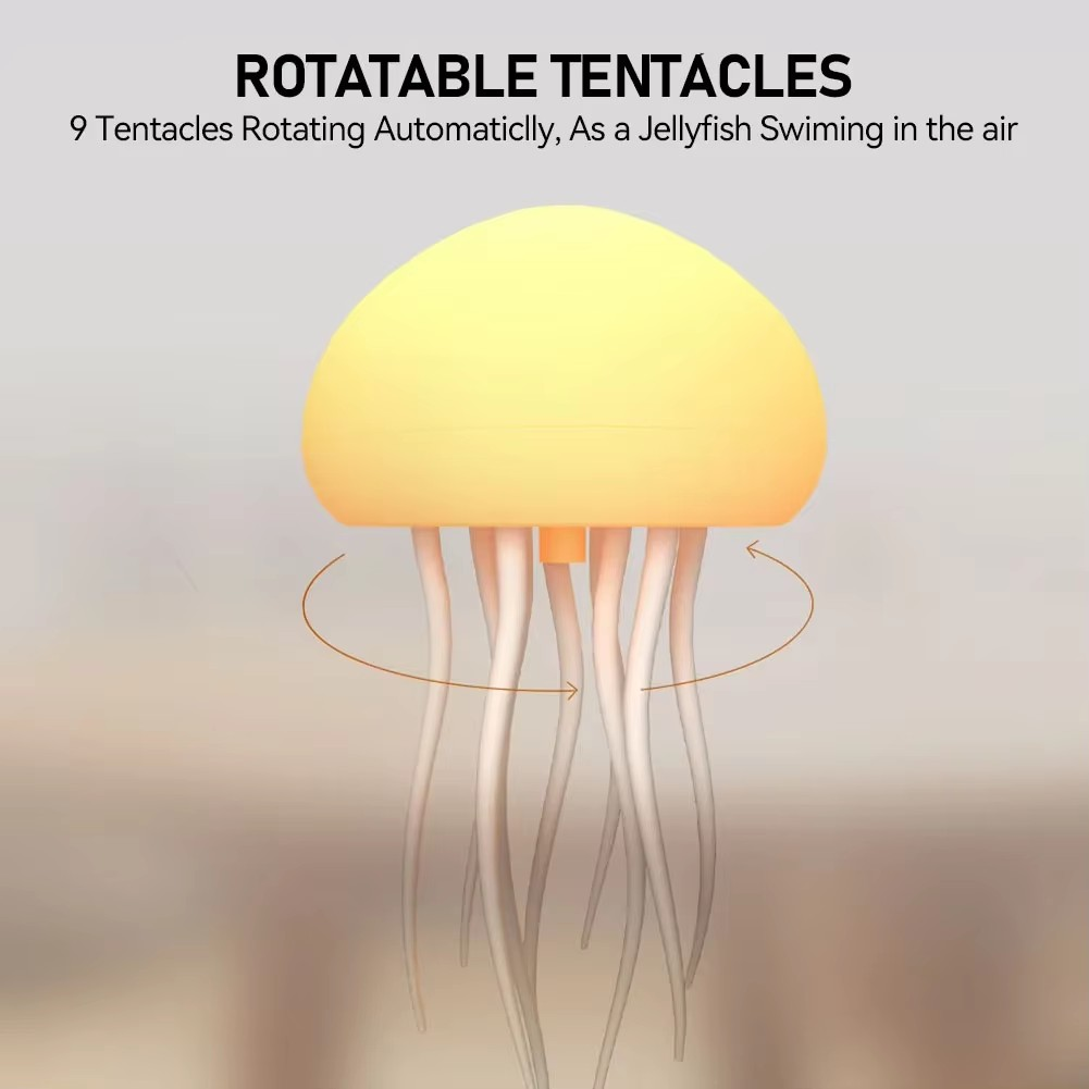 Glowing Jellyfish Desk Lamp