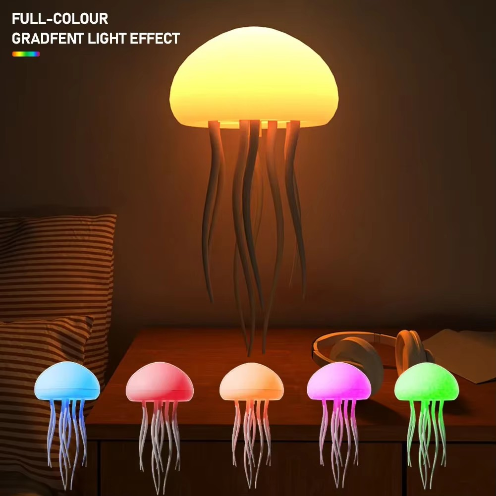 Glowing Jellyfish Desk Lamp