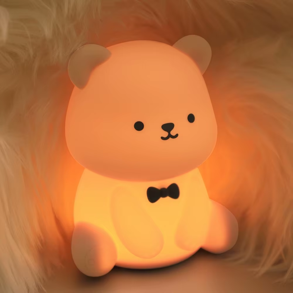 Tux the Bear · GlowPals · Rechargeable & Touch-Activated Nightlight